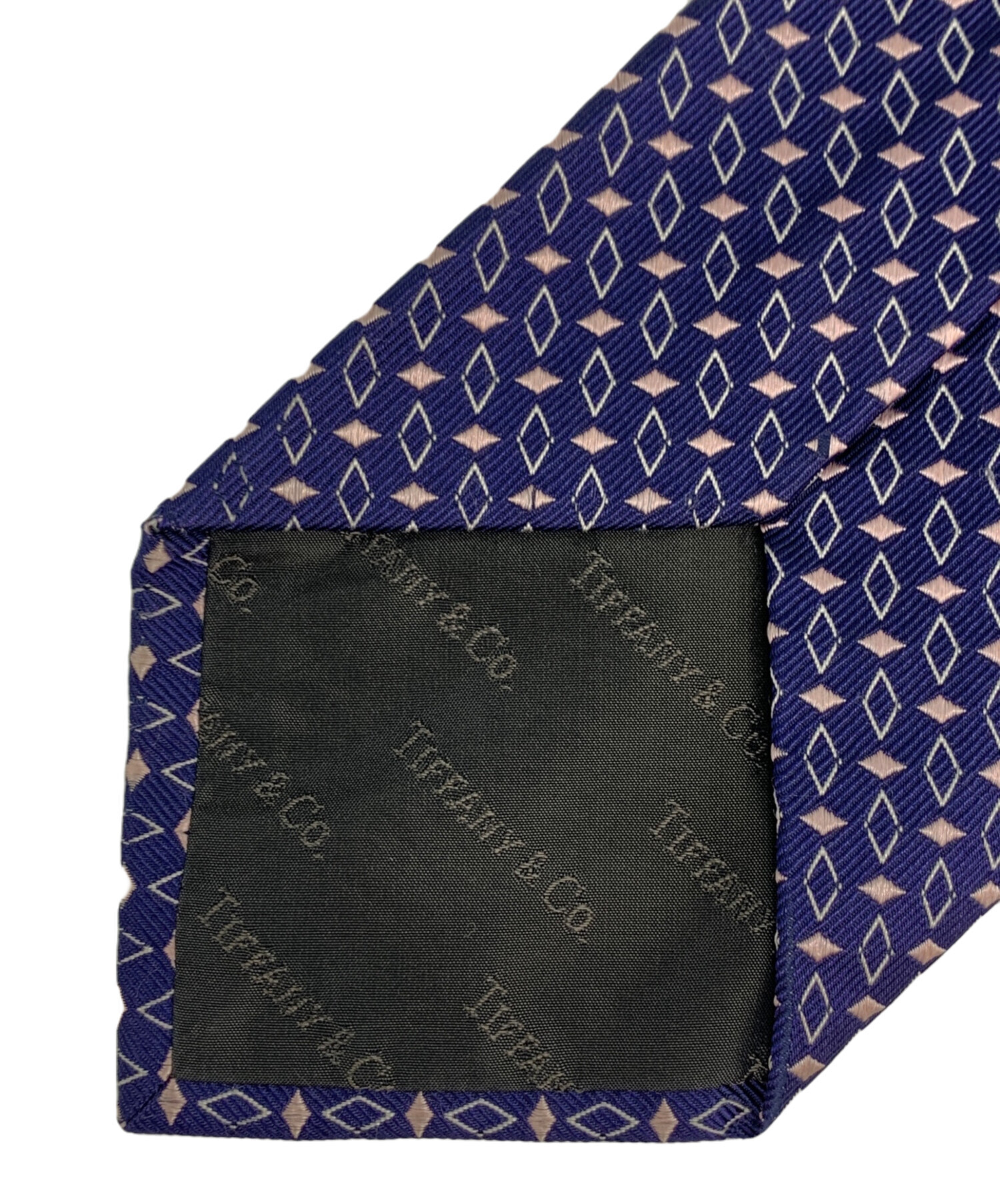 中古・古着通販】Tiffany & Co. (ティファニー) シルクネクタイ ブルー
