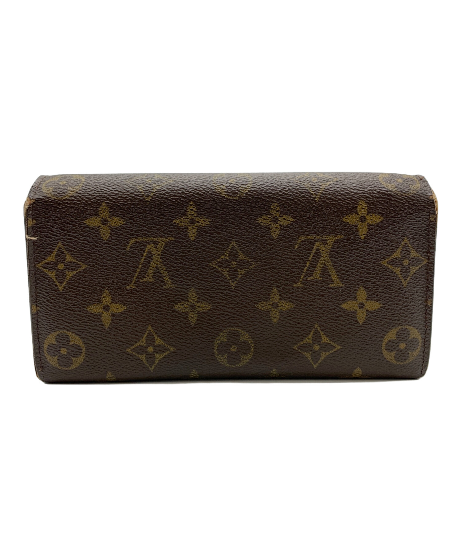 中古・古着通販】LOUIS VUITTON (ルイ ヴィトン) 長財布 ブラウン