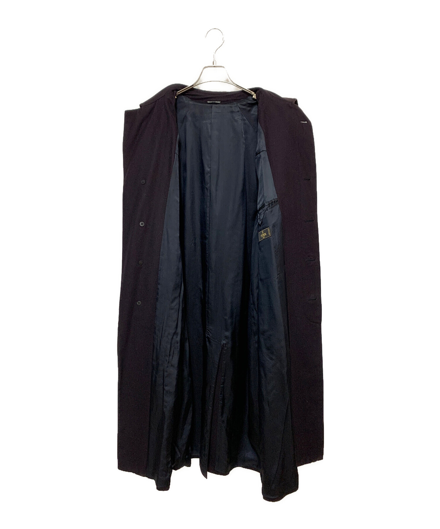 中古・古着通販】FENDI (フェンディ) カシミア混ステンカラーコート