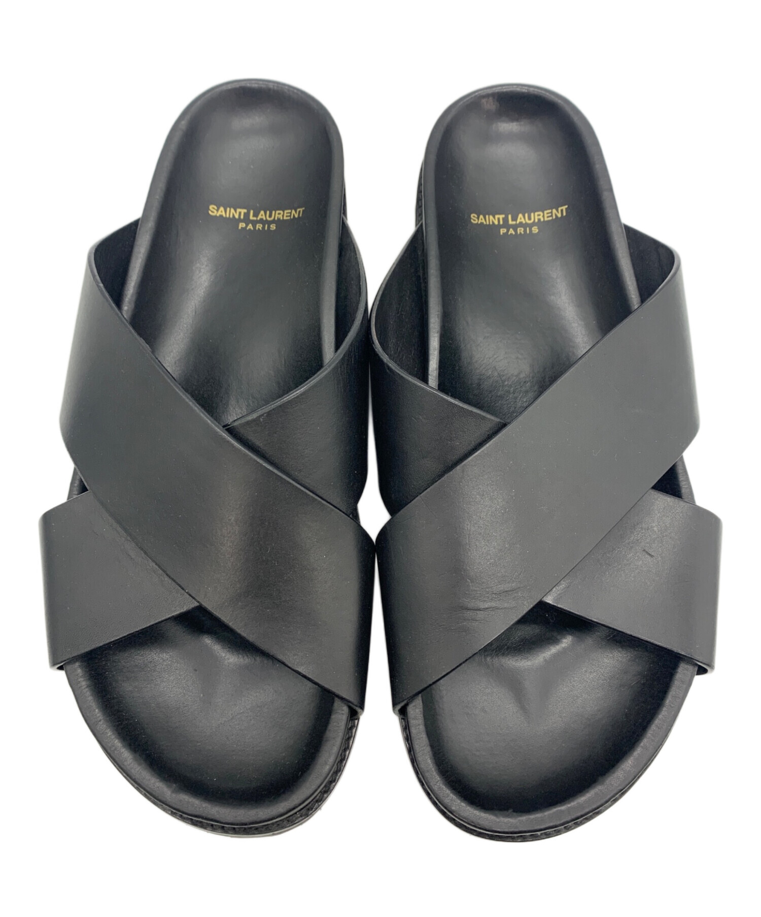 SAINT LAURENT PARIS  レザートングサンダル 40未使用 中古・古着通販】Saint Laurent Paris (サンローランパリ) サンダル