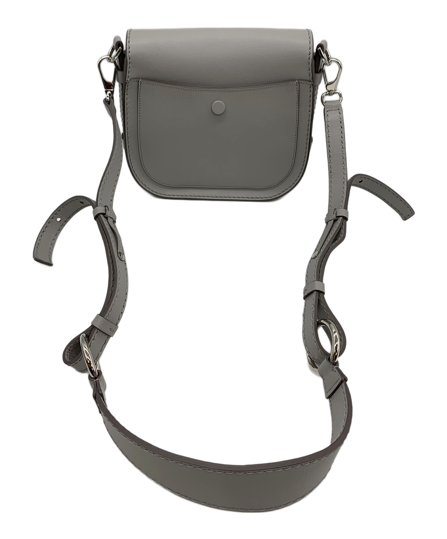 トッズ ショルダーバッグ - ライトグレー 中古・古着通販】TOD'S (トッズ) ショルダーバッグ グレー｜ブランド