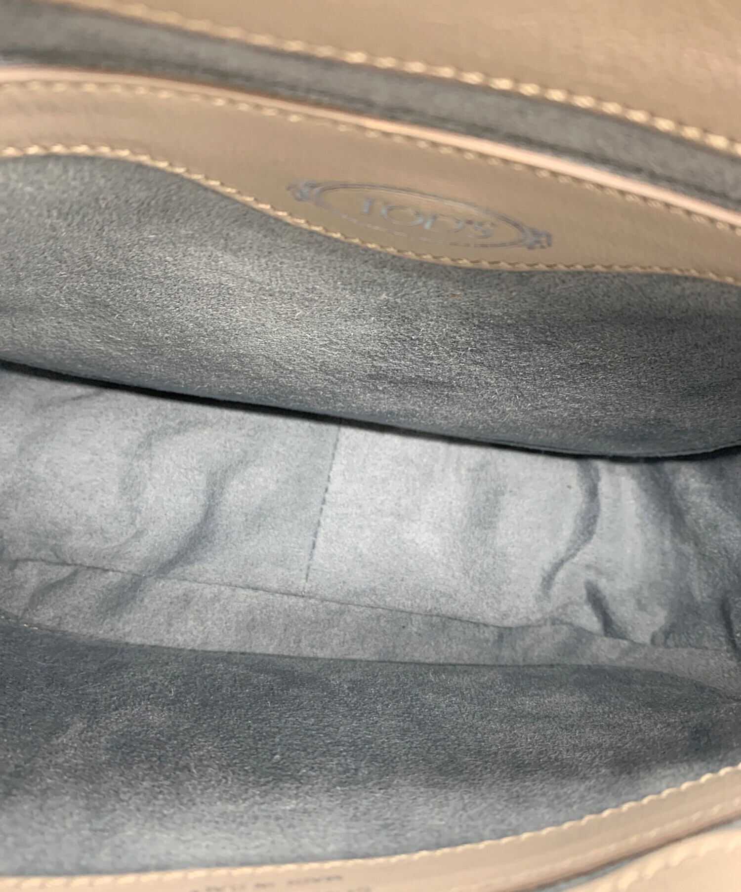 中古・古着通販】TOD'S (トッズ) ショルダーバッグ グレー｜ブランド