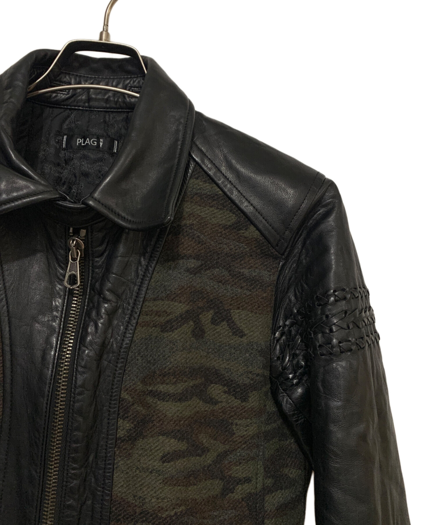 TETE HOMME フード付き　ラムレザージャケット サイズ6 12734660-3.jpg?t=20241203161734