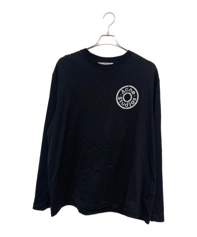 Acne Studios アクネストゥディオズ SILVIO TECH SHIRT 比翼フロント レーヨンシャツ 44 Dark Navy 長袖 トップス【中古】【Acne Studios】 中古・古着通販】Acne studios (アクネストゥディオス) オーバーサイズ