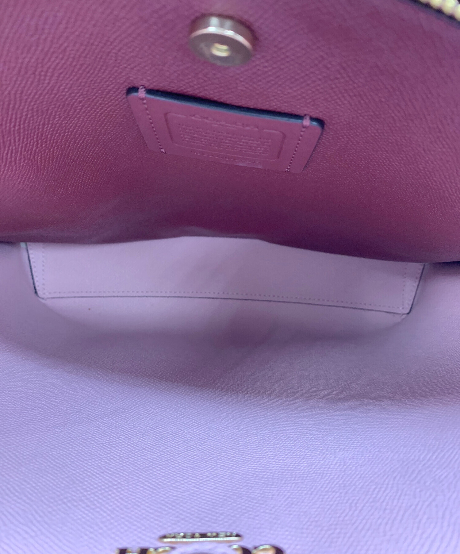 中古・古着通販】COACH (コーチ) モリー2WAYバッグ ホワイト｜ブランド