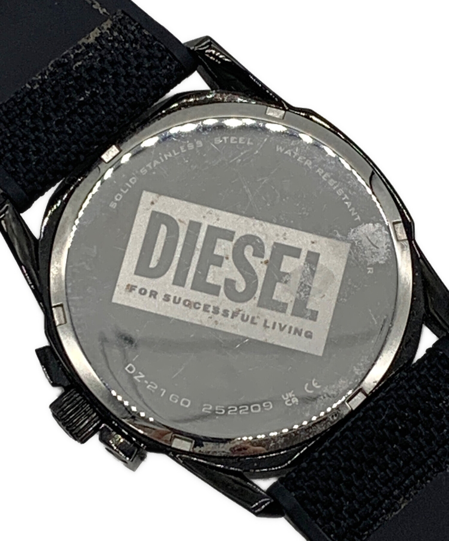 中古・古着通販】DIESEL (ディーゼル) クォーツ腕時計 ブラック