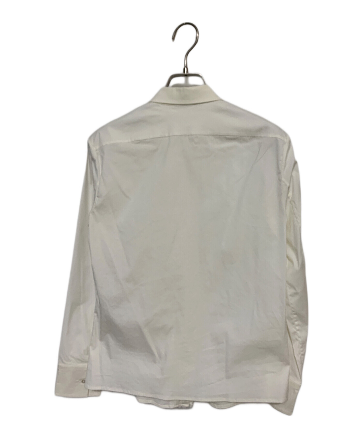 中古・古着通販】JIL SANDER (ジルサンダー) フリルシャツ ホワイト 