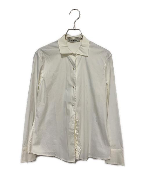 中古・古着通販】JIL SANDER (ジルサンダー) フリルシャツ ホワイト