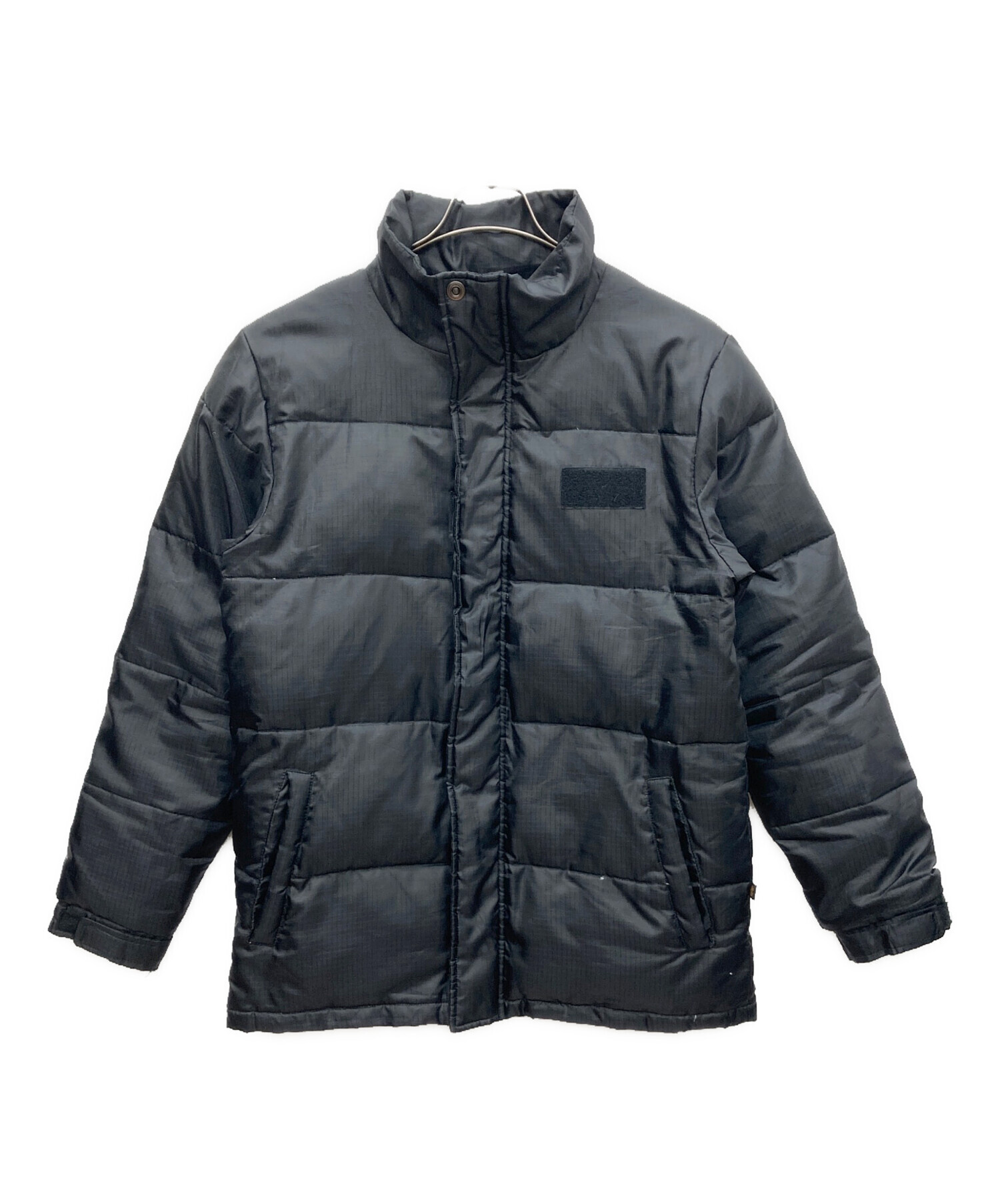ALPHA INDUSTRIES ブラックダウンジャケット X-LARGE 中古・古着通販】ALPHA INDUSTRIES (アルファインダストリーズ) ダウン