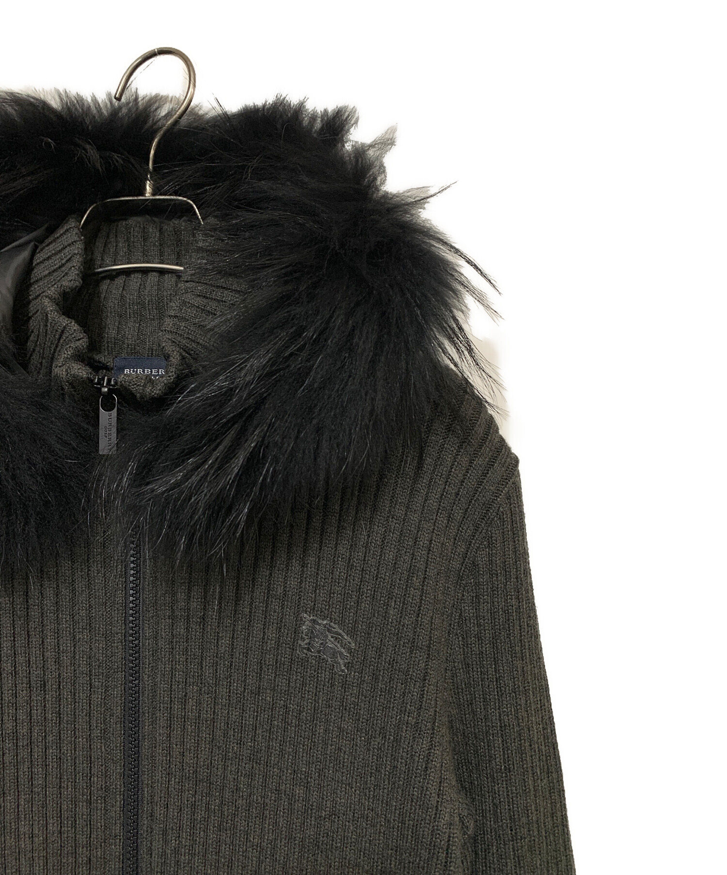 中古・古着通販】BURBERRY GOLF (バーバリーゴルフ) ニットジャケット