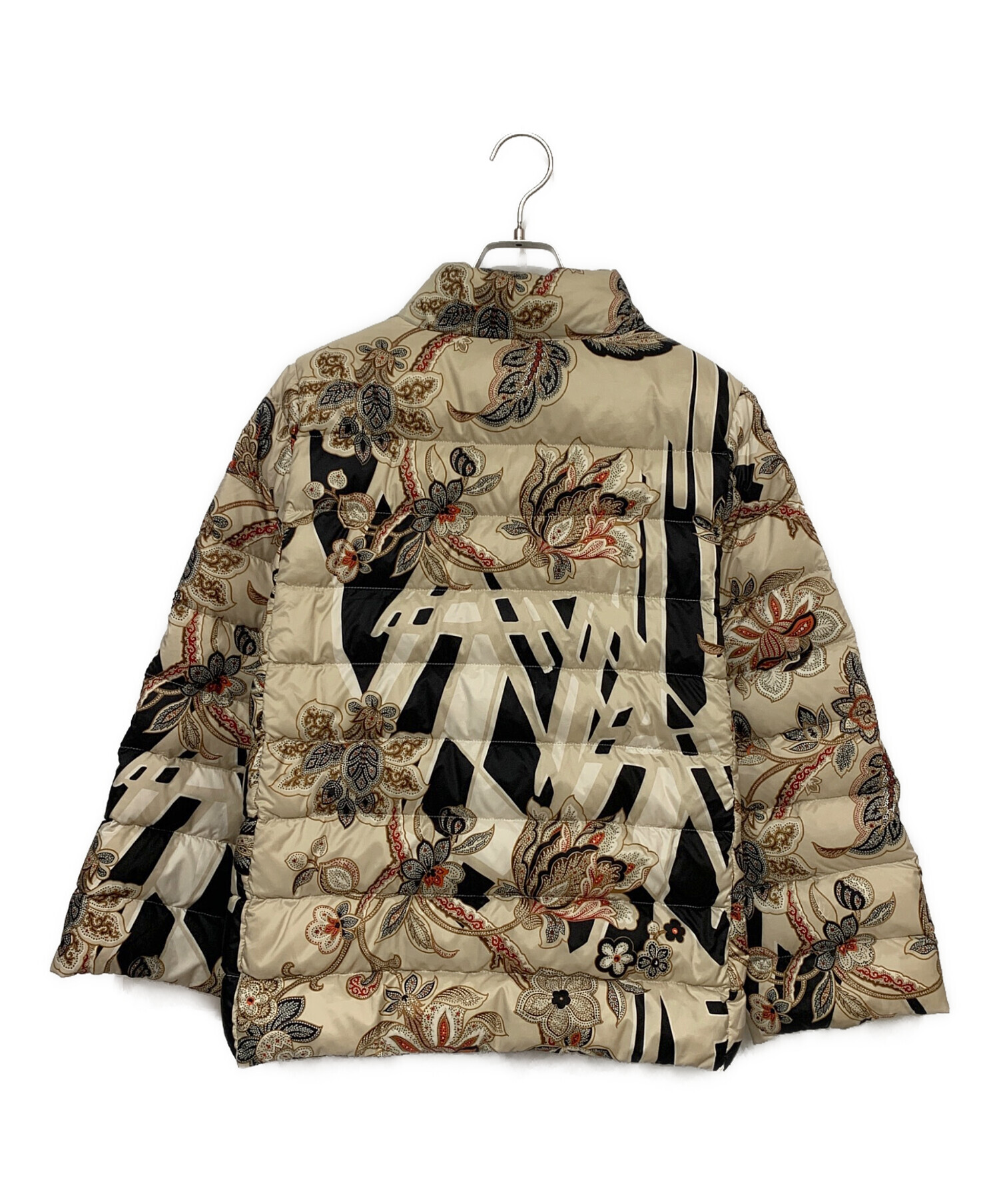 ETRO ダウンジャケット 中古・古着通販】ETRO (エトロ) ダウンジャケット ベージュ サイズ:38