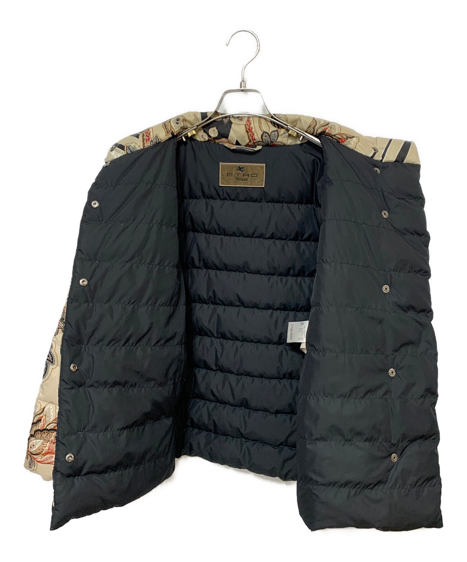 中古・古着通販】ETRO (エトロ) ダウンジャケット ベージュ サイズ:38