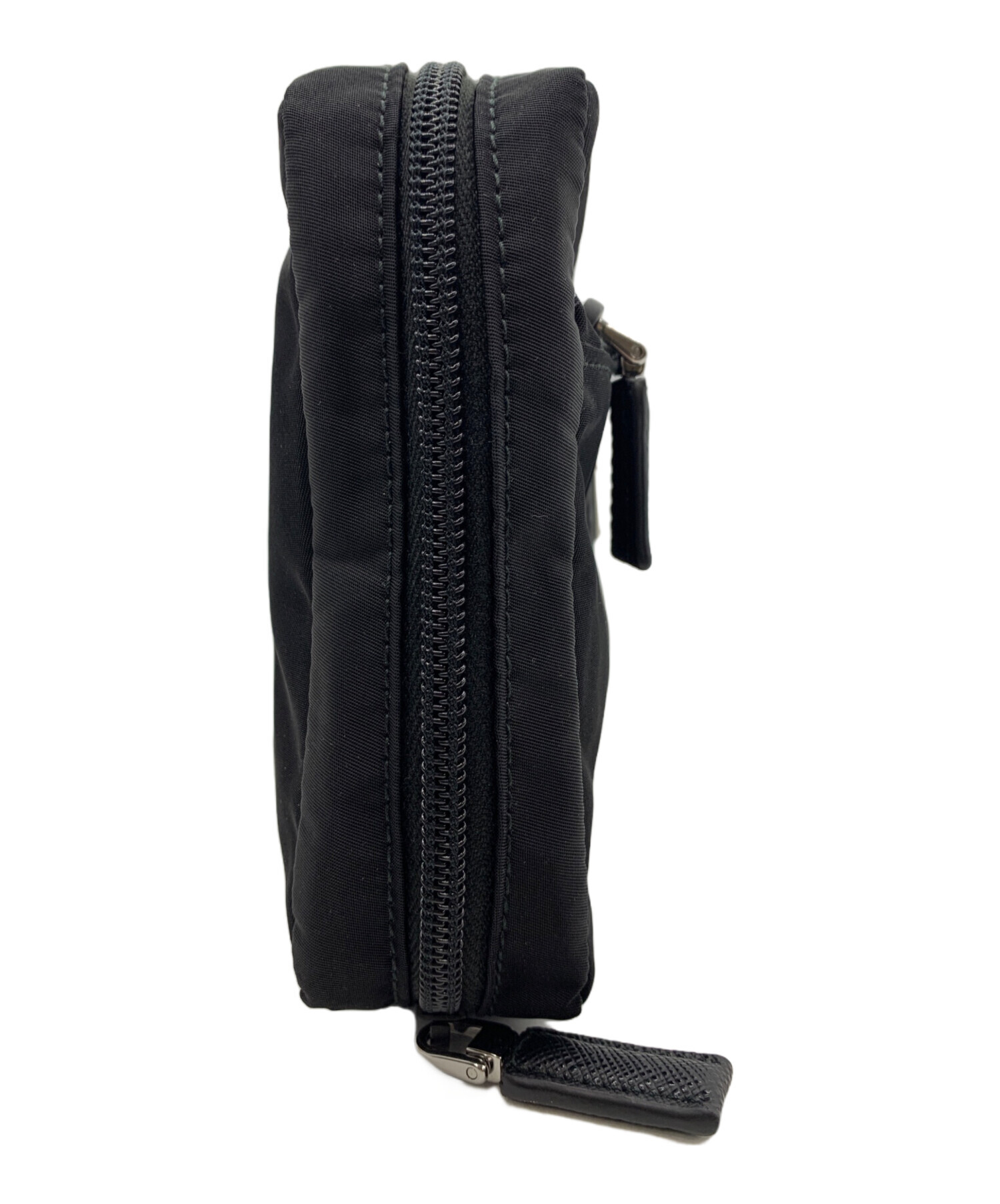 中古・古着通販】PRADA (プラダ) トラベルポーチ ブラック｜ブランド