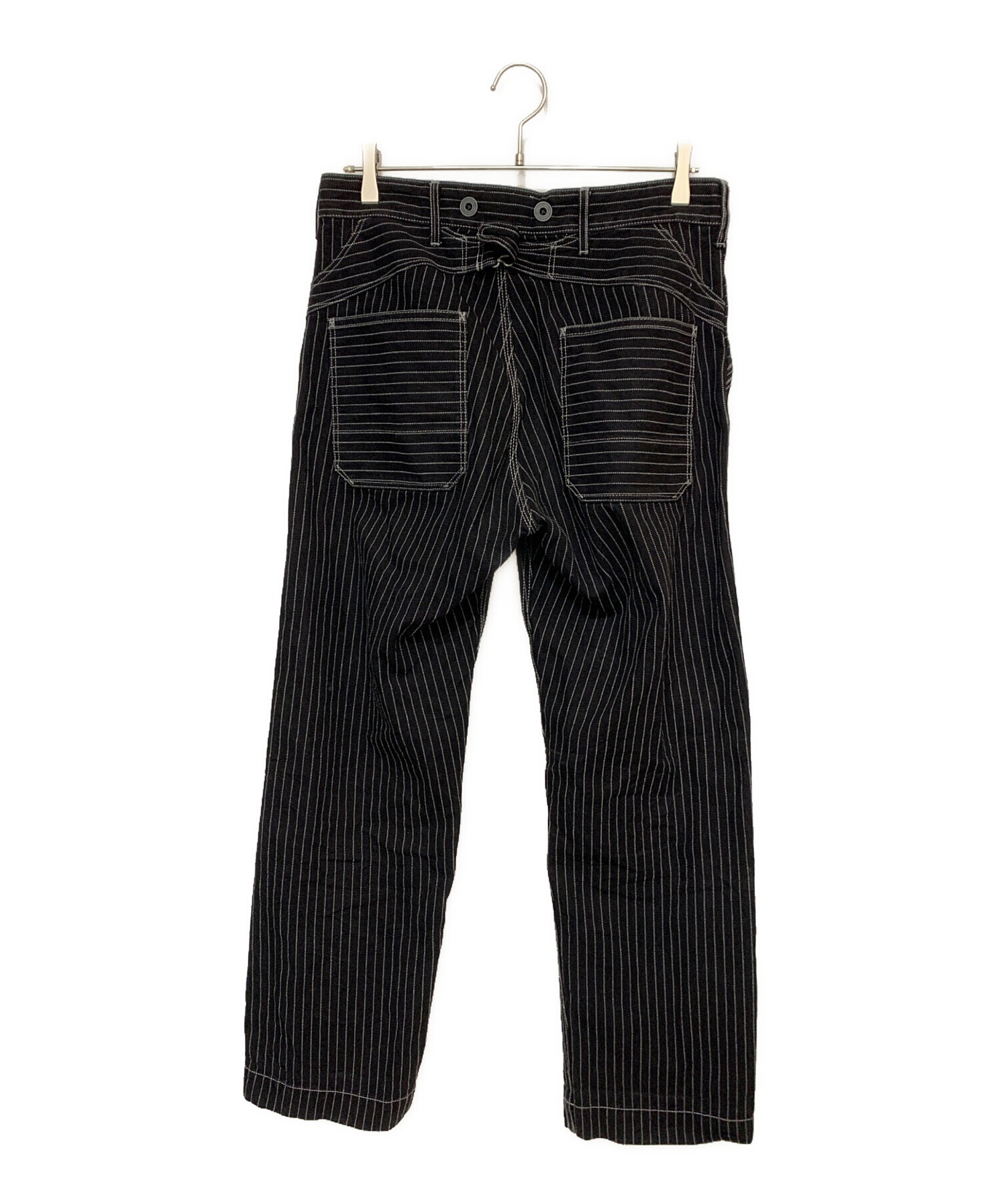 中古・古着通販】SCHOTT BROS. (ショット) ヒッコリーデニムパンツ 
