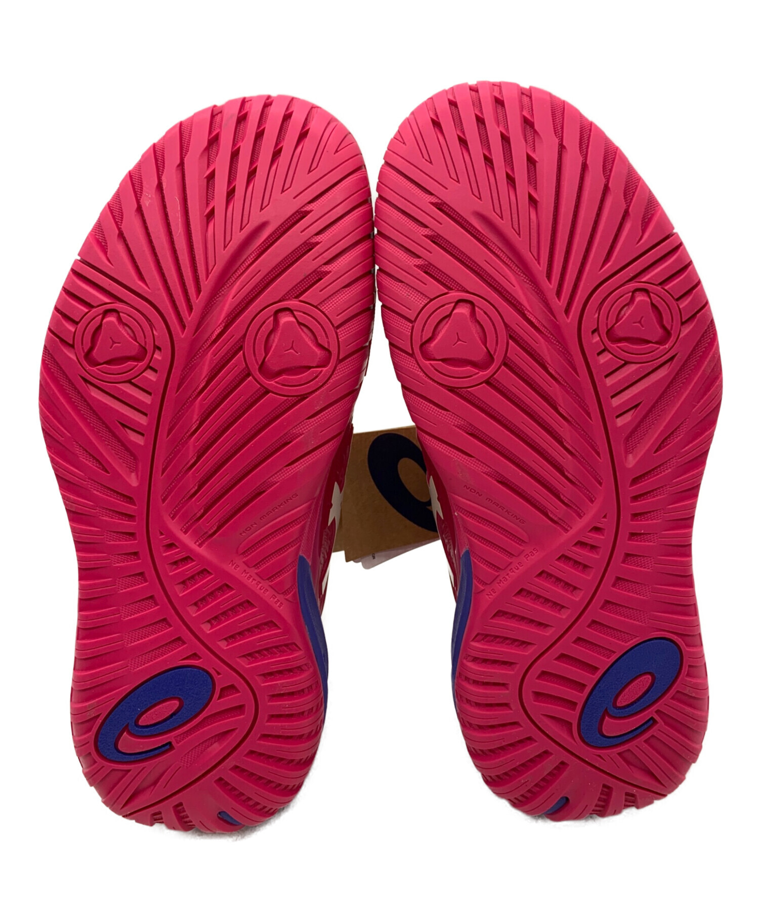 中古・古着通販】asics (アシックス) テニスシューズ ピンク サイズ