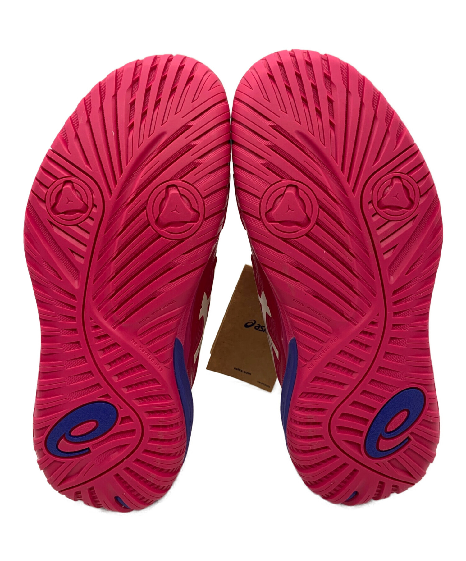 (アシックス) 中古・古着通販】asics テニスウエア5枚セット ※ピンクの猫！asicsウエアまとめ売りアシックス テニスシューズ サイズ ピンク ウェア