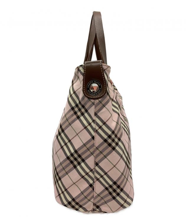 中古・古着通販】BURBERRY (バーバリー) リバーシブルトートバッグ