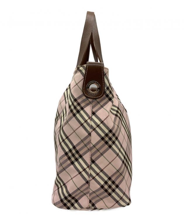 中古・古着通販】BURBERRY (バーバリー) リバーシブルトートバッグ