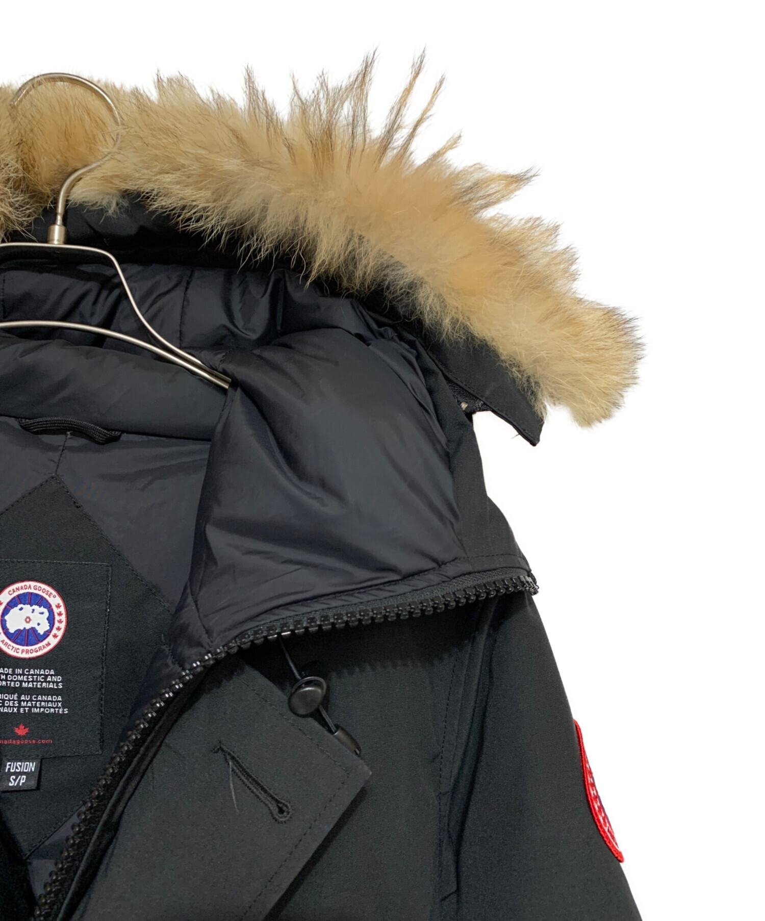 中古・古着通販】CANADA GOOSE (カナダグース) CHATEAU PARKA ブラック 