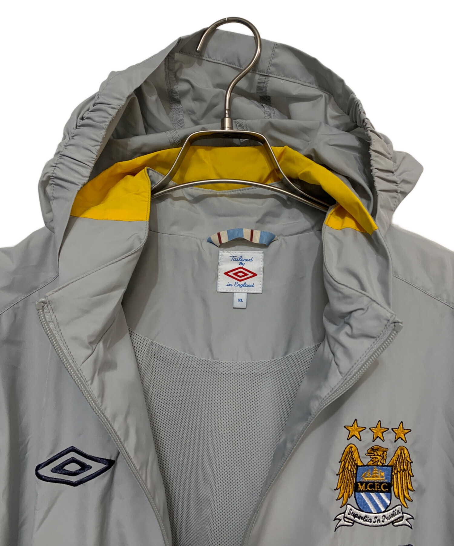 マンチェスターシティ UMBRO ETIHAD 長袖ユニフォーム 古着アンブロ