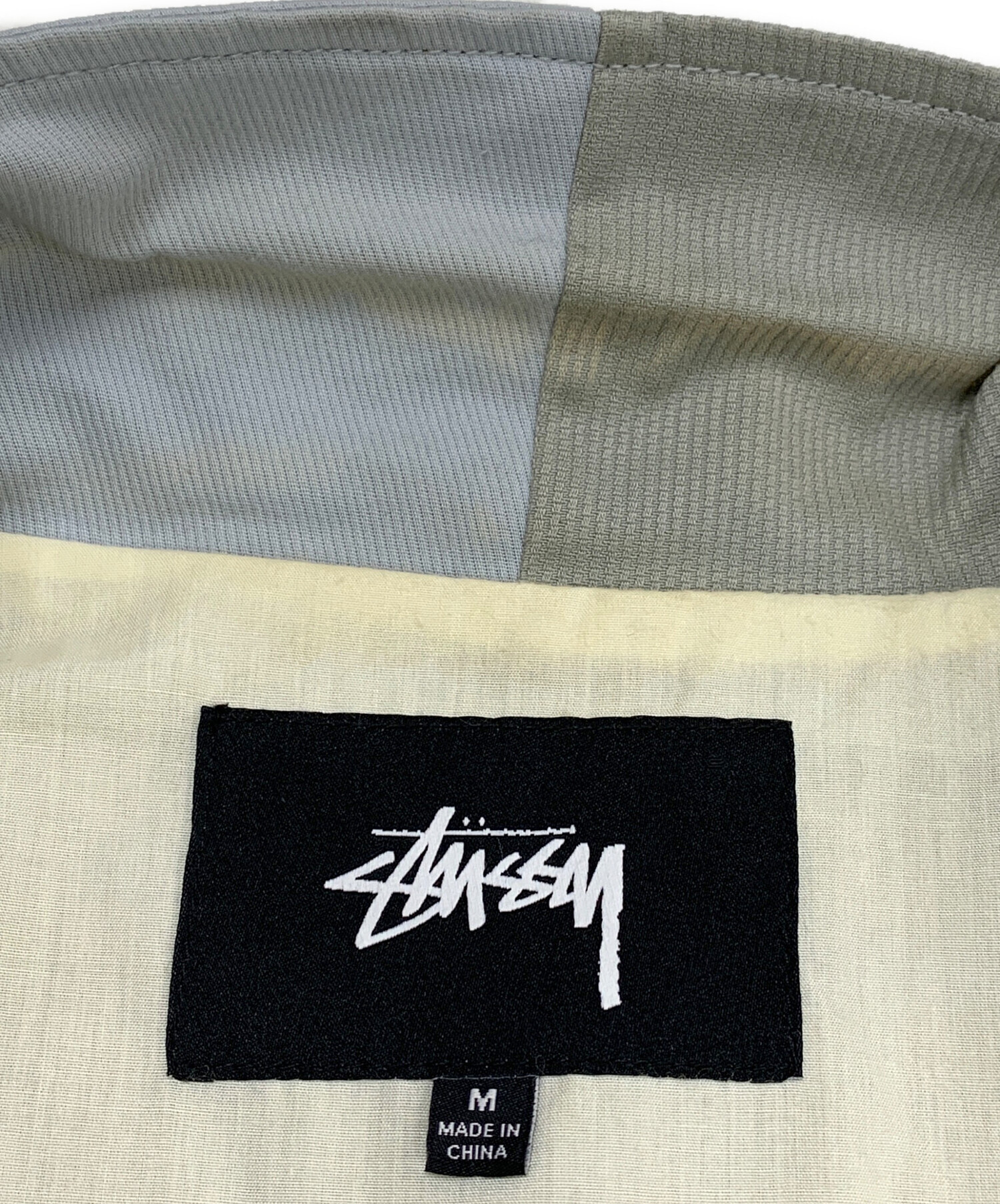 中古・古着通販】stussy (ステューシー) パッチワークジャケット