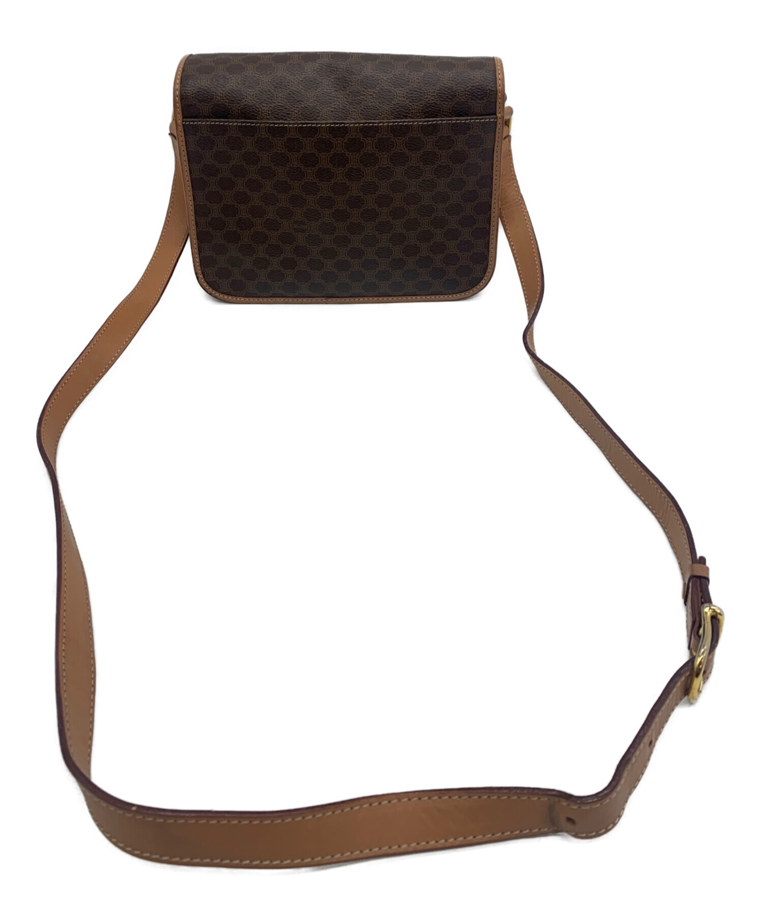 中古・古着通販】CELINE (セリーヌ) マカダム柄ショルダーバッグ