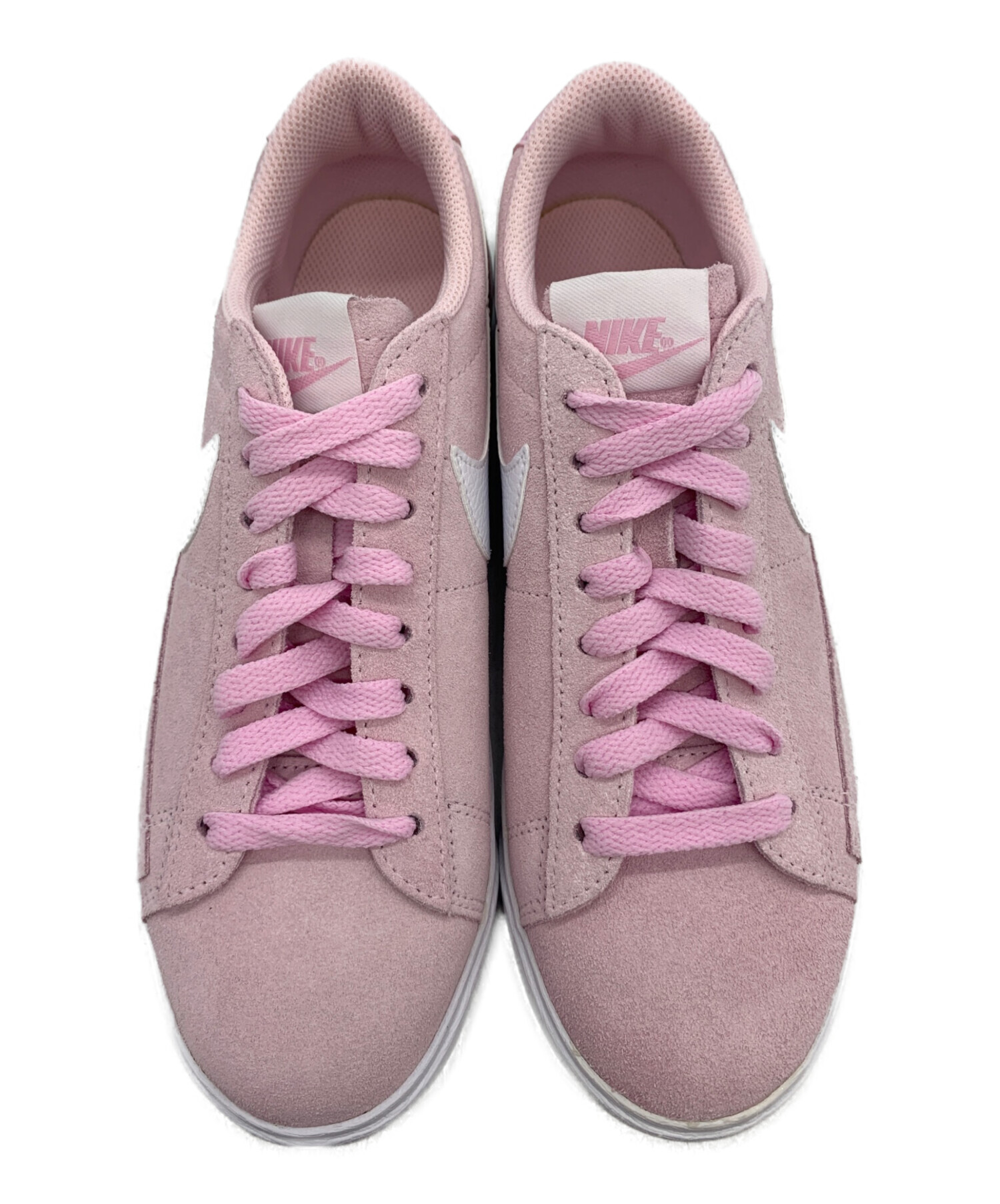 ナイキ ブレーザーLOW SDレディース24.5cm 新品未使用 中古・古着通販】NIKE (ナイキ) BLAZER LOW SD ピンク×ホワイト サイズ