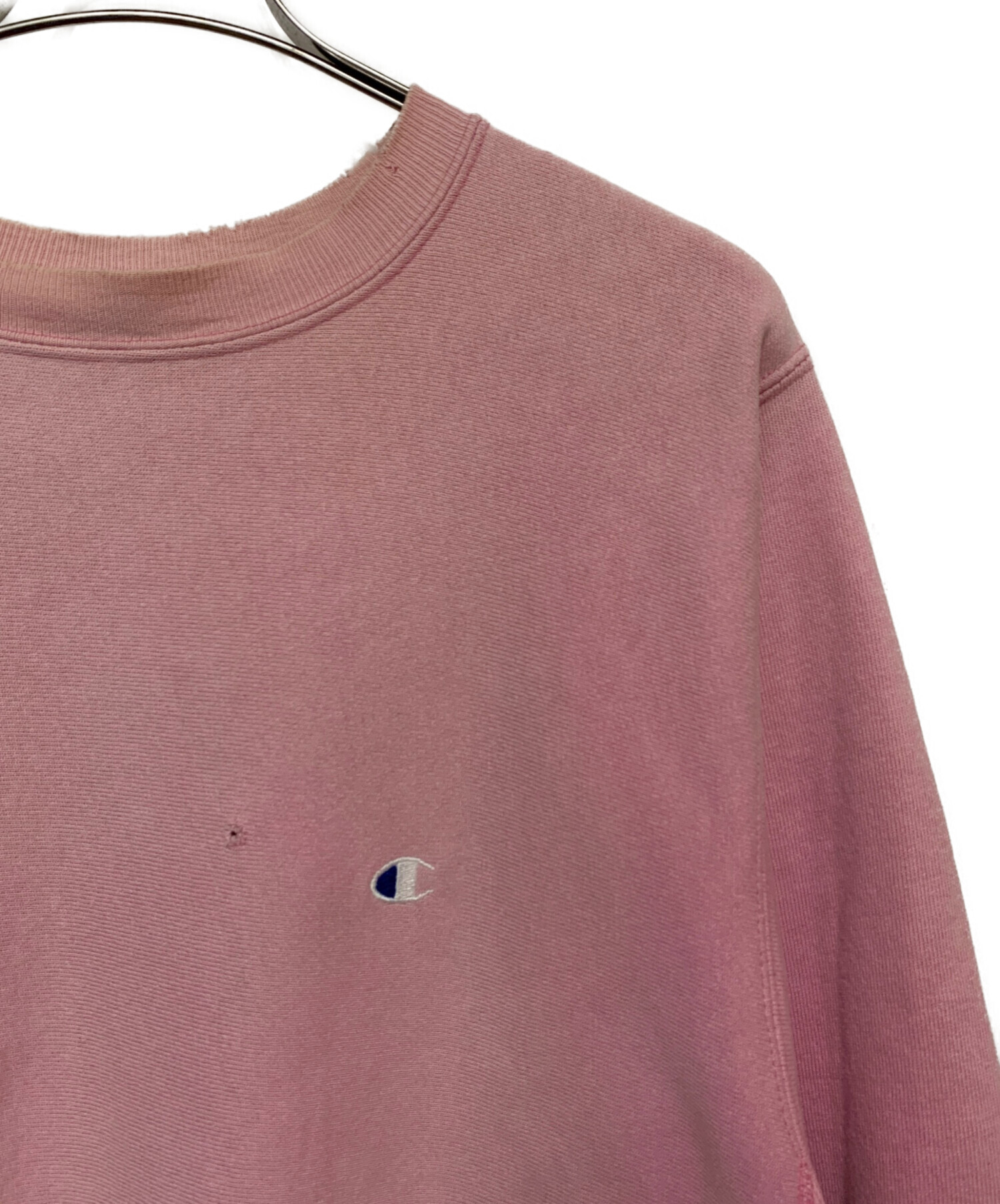Champion Reverse Weave Lサイズ ピンク トレーナー 中古・古着通販】Champion REVERSE WEAVE (チャンピオン リバース