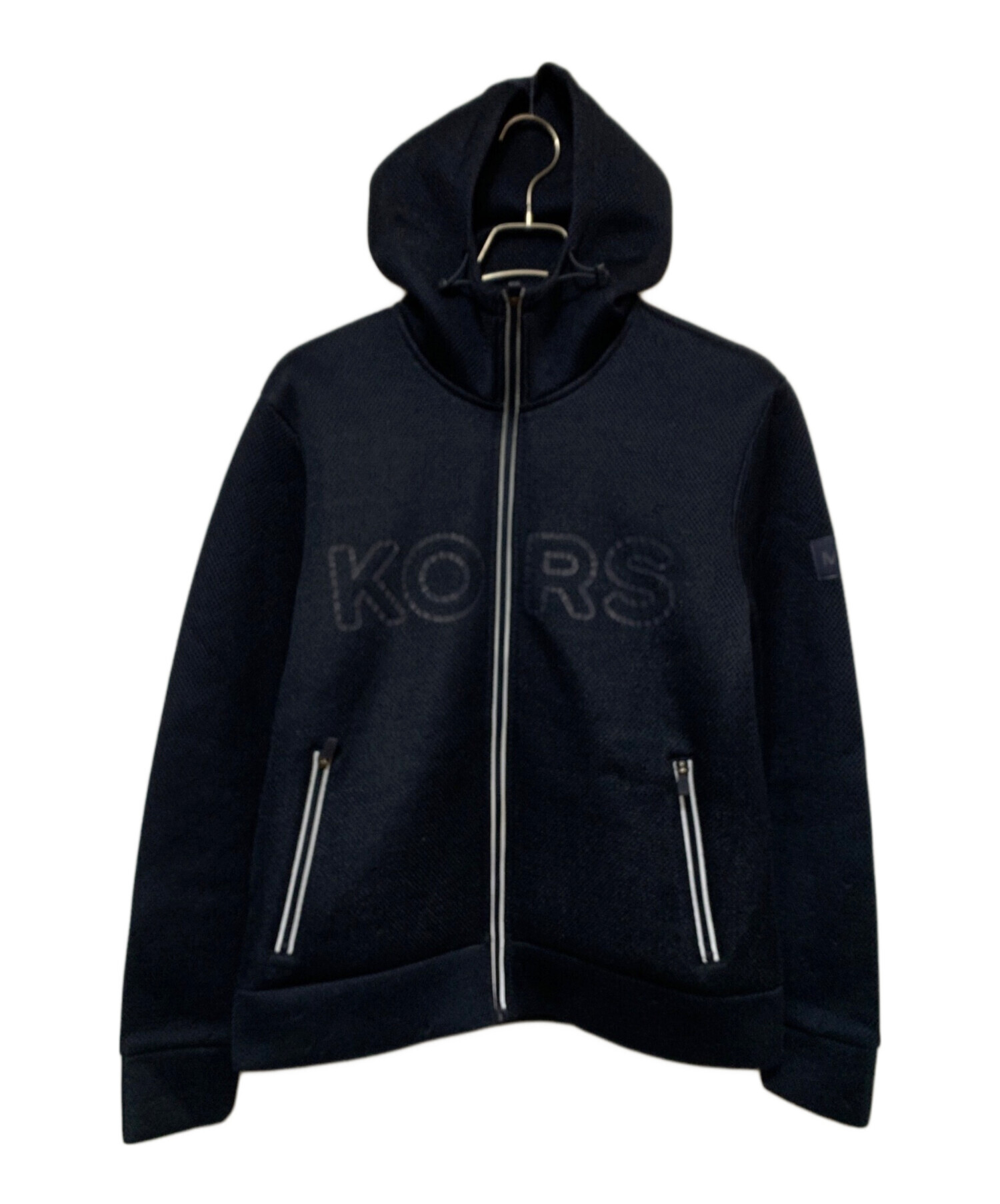 専用MICHEL KORS マイケルコース　XSフード付きパーカーセットアップ 中古・古着通販】MICHAEL KORS (マイケルコース) メッシュロゴジップ