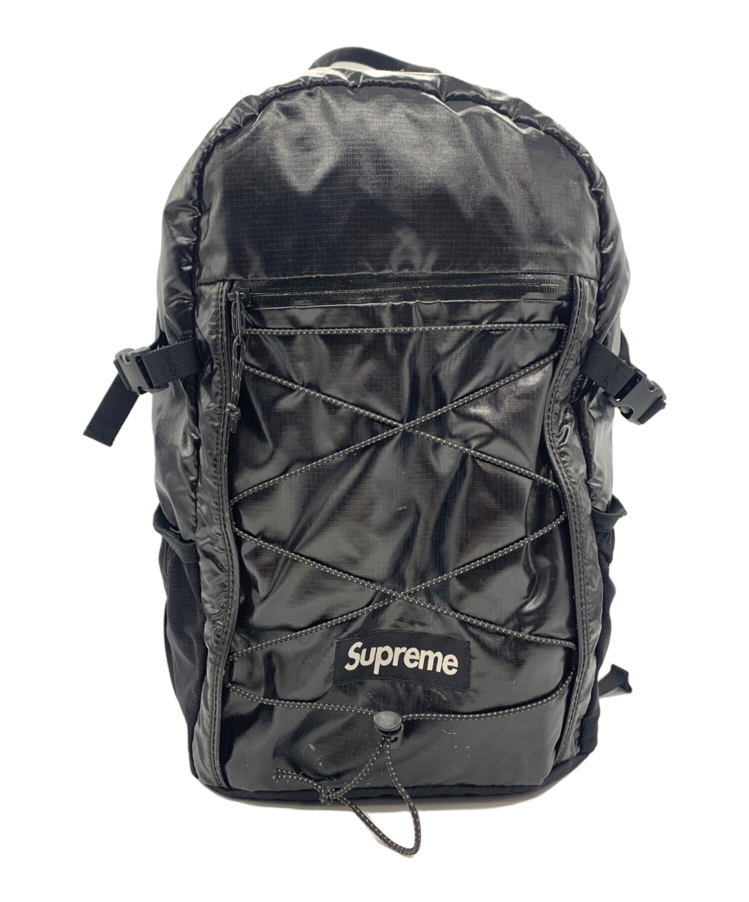 中古・古着通販】SUPREME (シュプリーム) バックパック ブラック