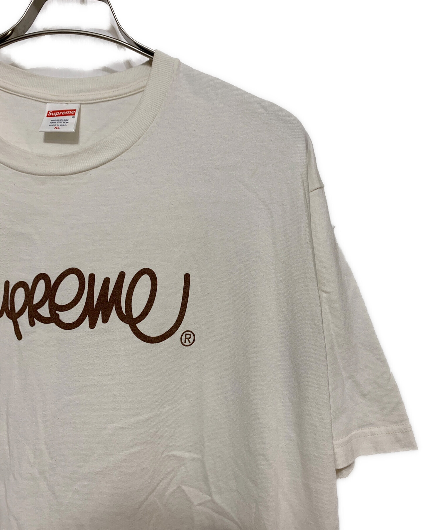 中古・古着通販】SUPREME (シュプリーム) Handstyle Tee ホワイト