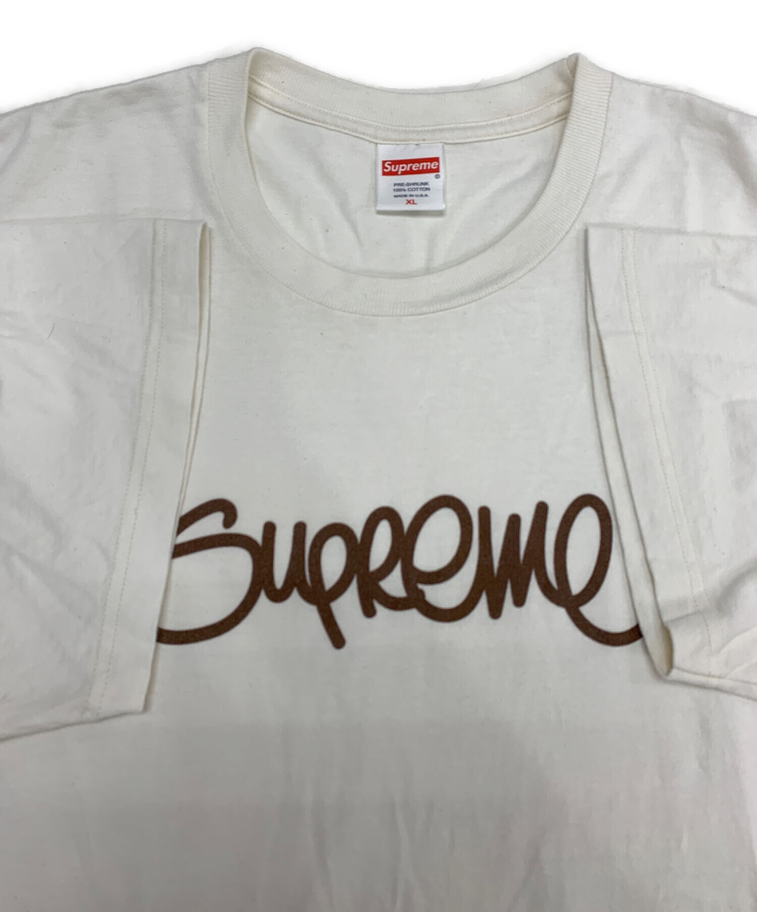 中古・古着通販】SUPREME (シュプリーム) Handstyle Tee ホワイト