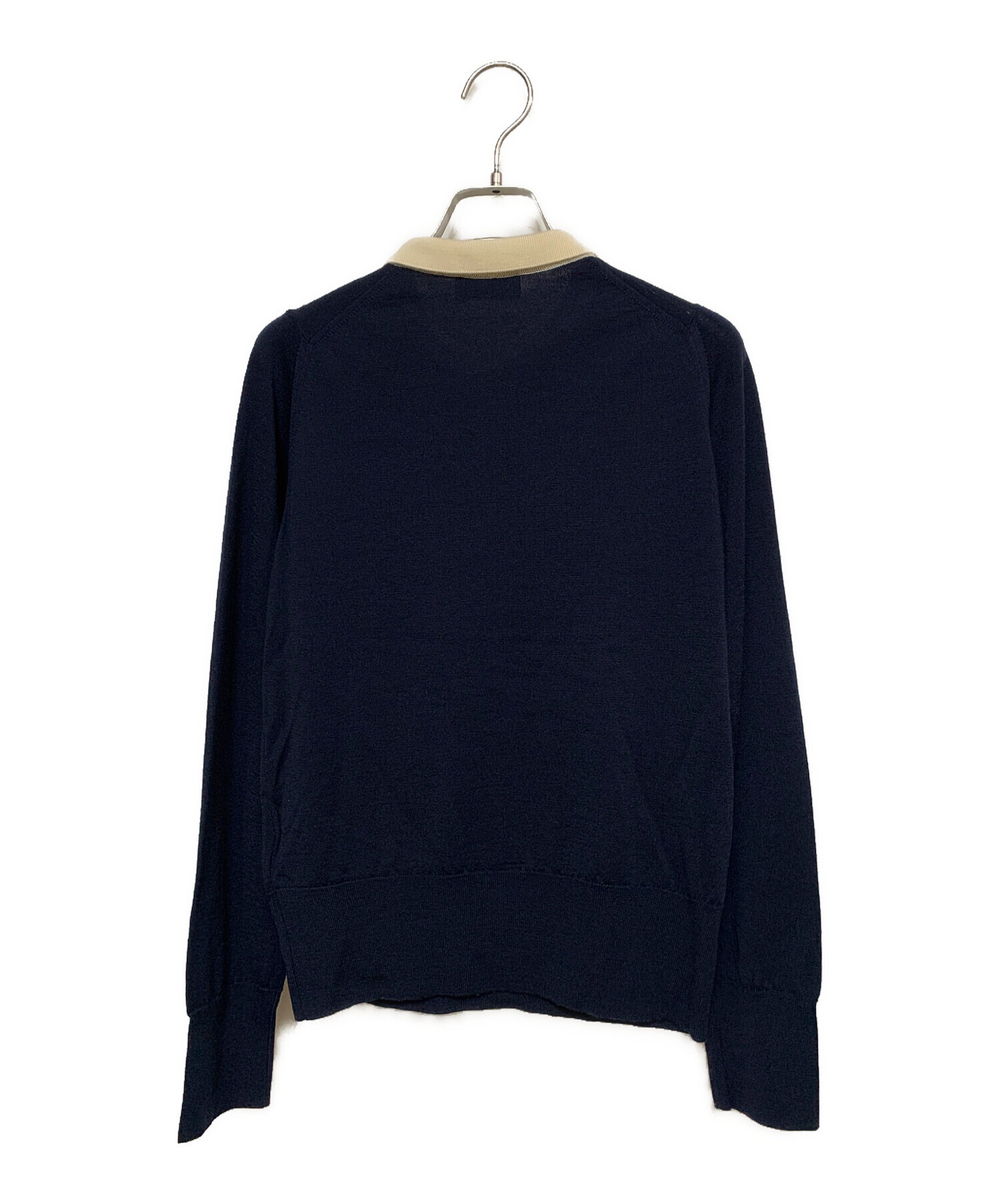 中古・古着通販】JOHN SMEDLEY (ジョンスメドレー) 襟付ニットプル