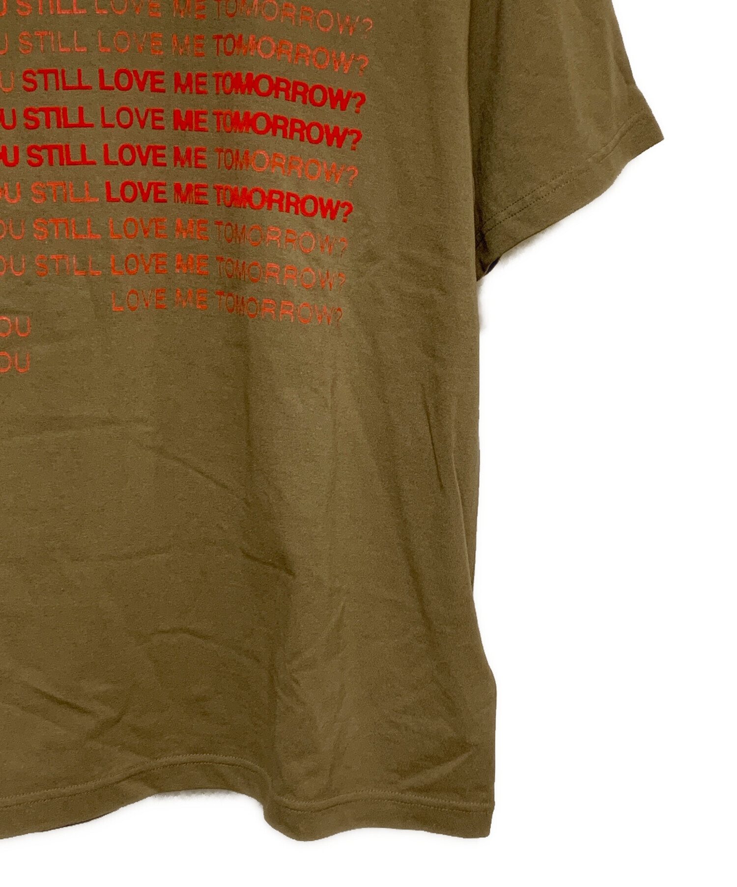 sacai サカイ lov'e me tomorrow ? L/S TEE sacai サカイ lov'e me