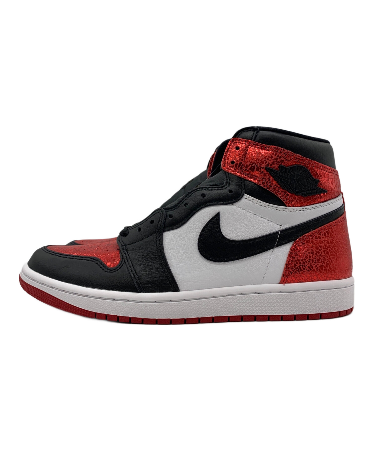 中古・古着通販】NIKE (ナイキ) AIR JORDAN 1 RETRO レッド×ブラック