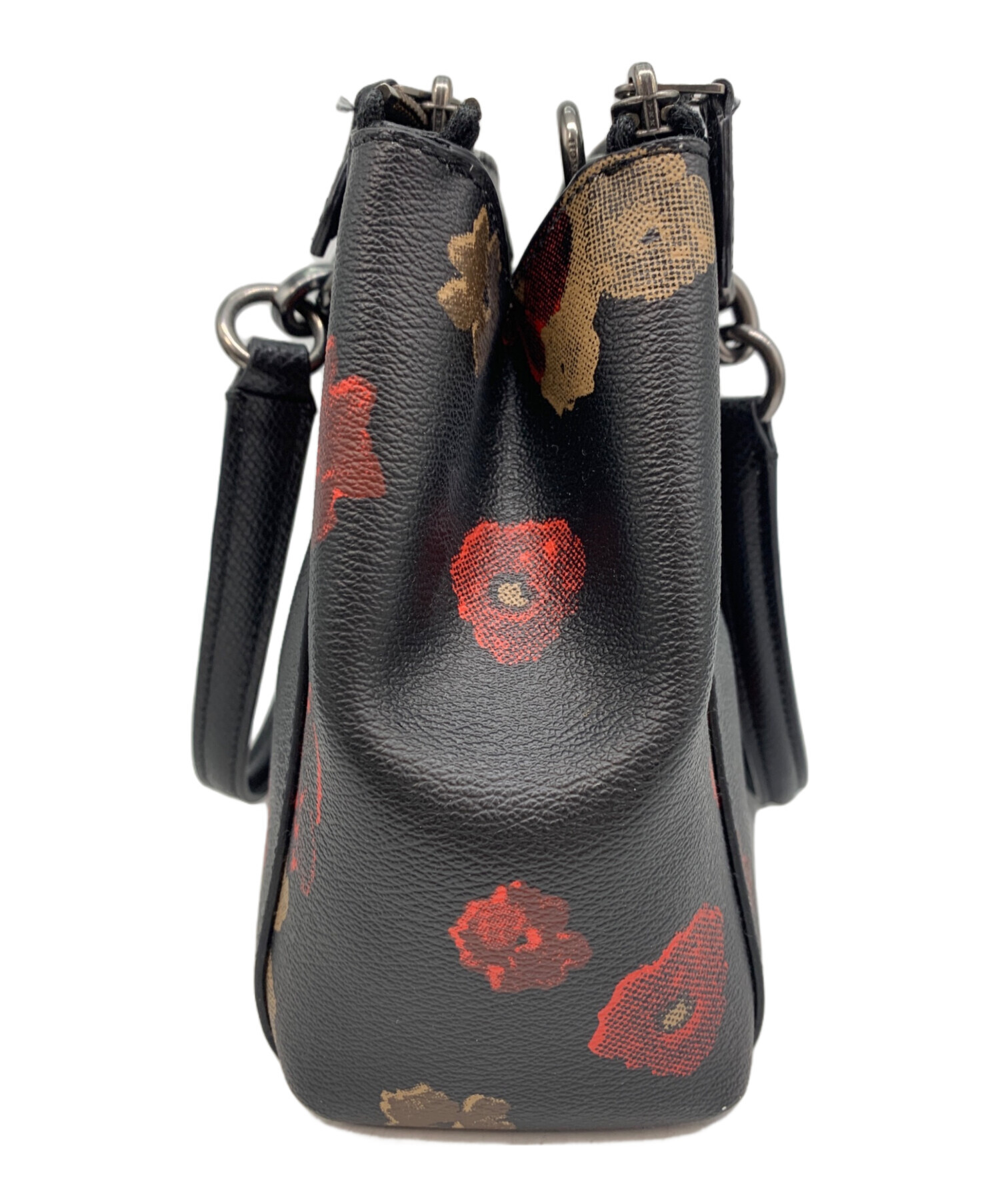 中古・古着通販】COACH (コーチ) フローラル 2way ハンドバッグ