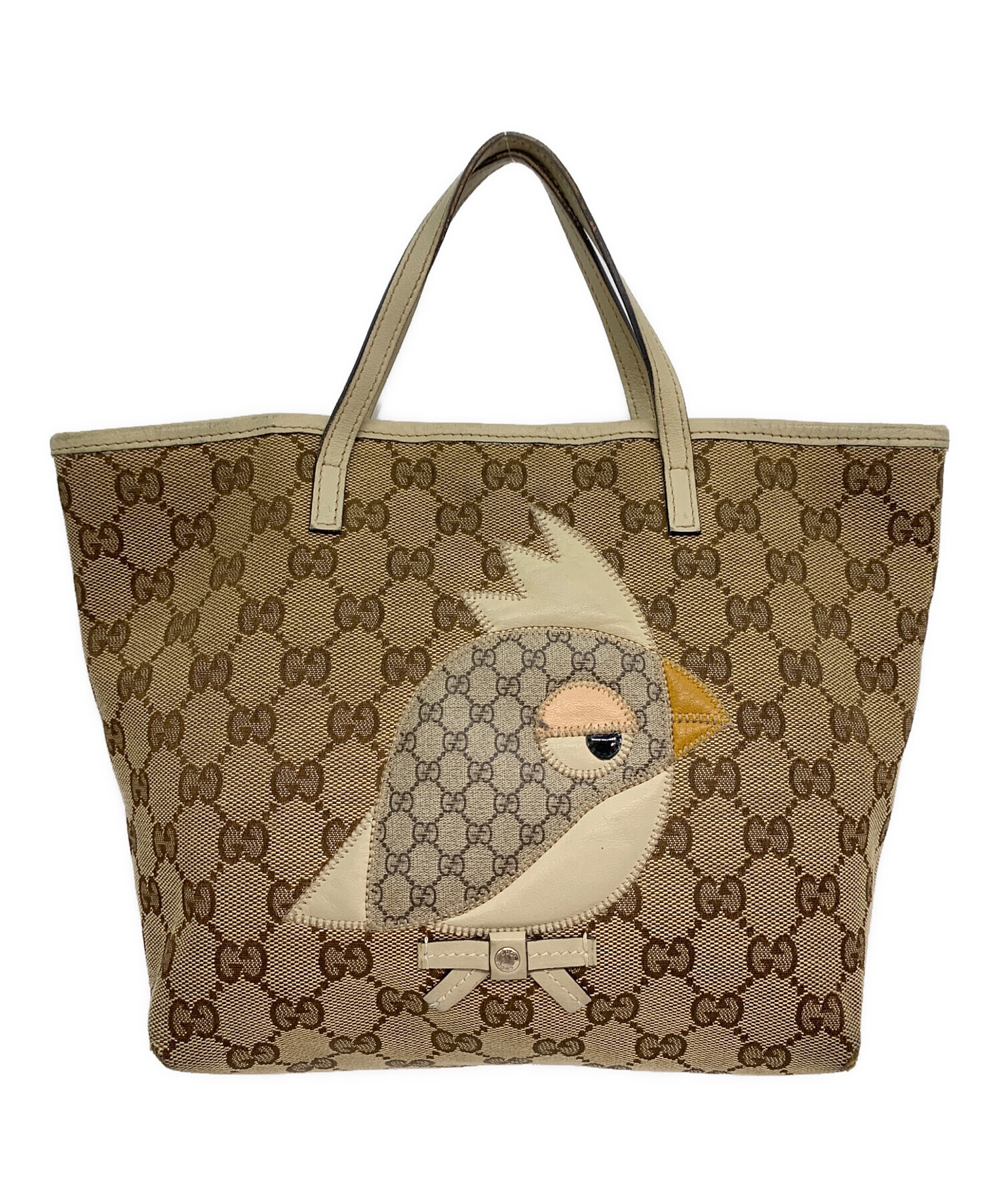 タグ付き未使用品　グッチ GUCCI 鳥 バード チルドレンズ ハンドバッグ 中古・古着通販】GUCCI (グッチ) チルドレンズ ZOO パパガッロ