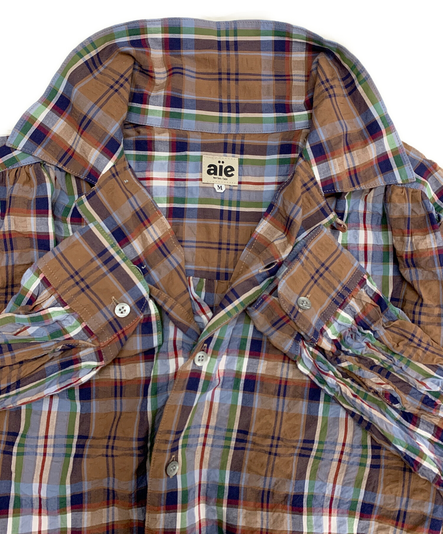 中古・古着通販】AiE (エーアイイー) Painter Shirt マルチカラー