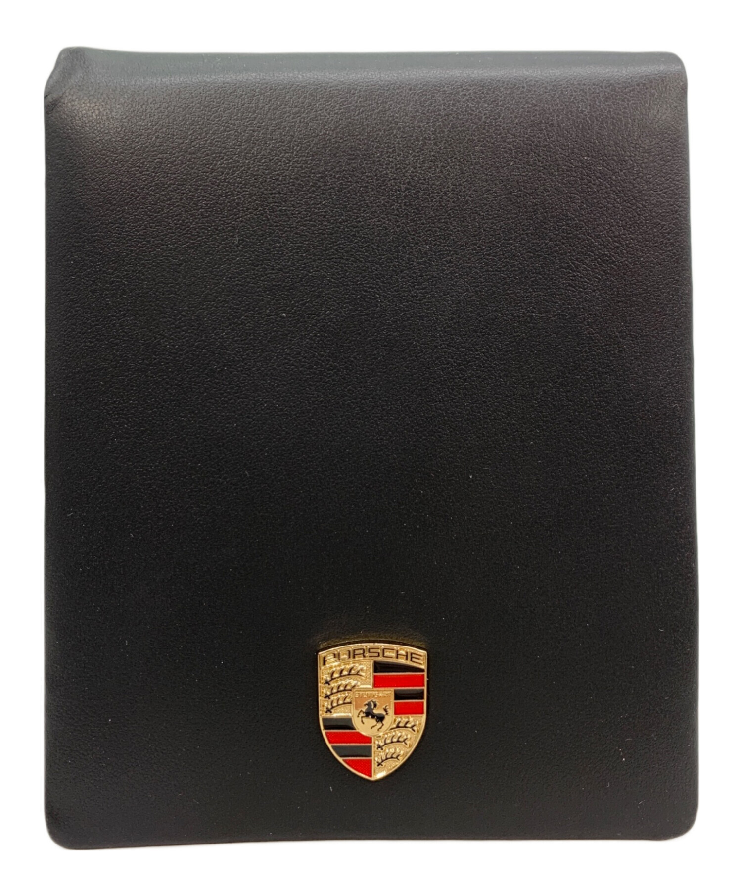 【新品未使用】ポルシェ 2つ折り財布 中古・古着通販】PORSCHE (ポルシェ) 2つ折り財布 ブラック 未使用品