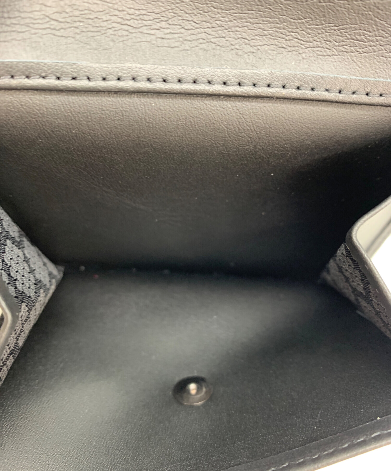 中古・古着通販】PORSCHE (ポルシェ) 2つ折り財布 ブラック 未使用品