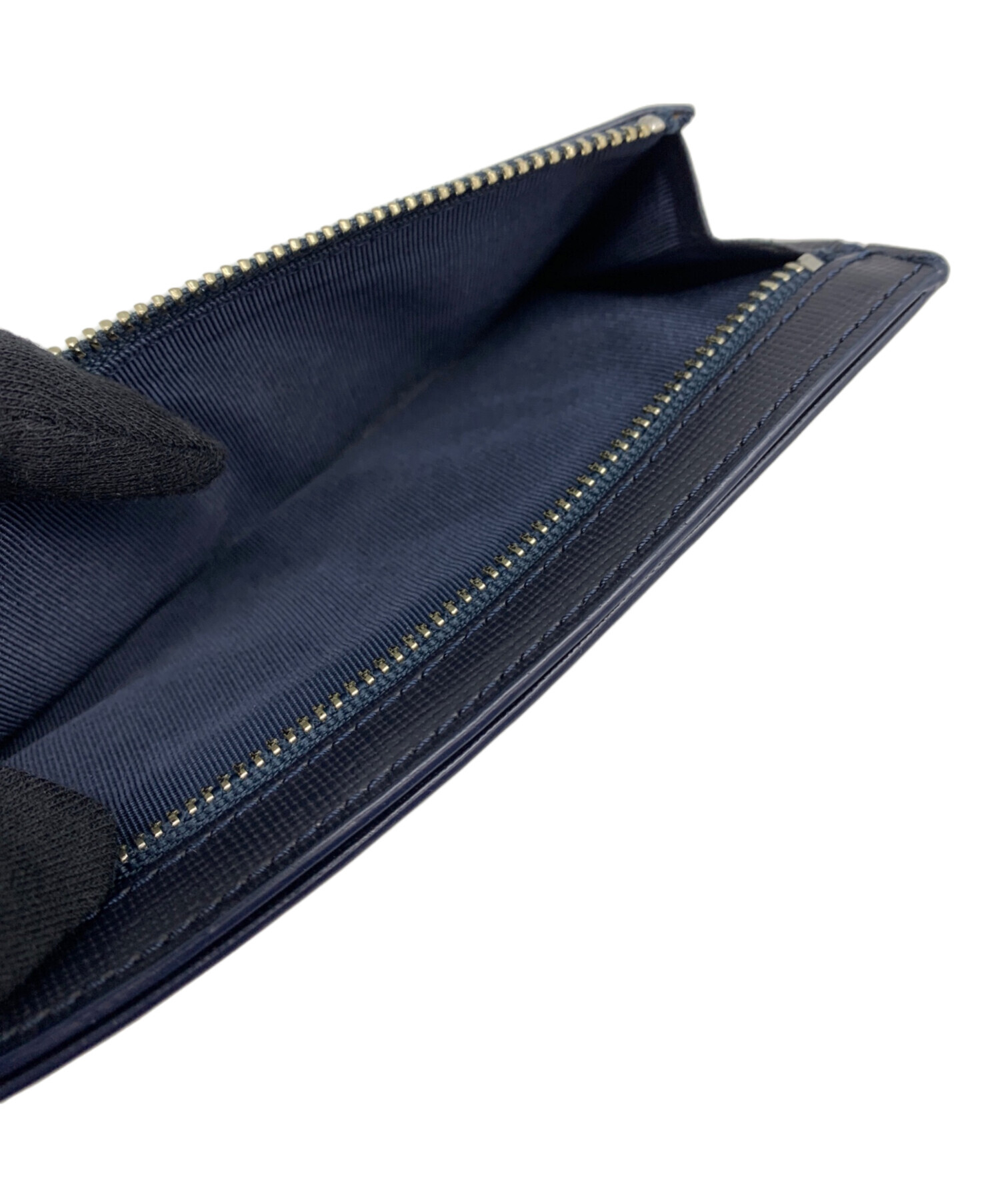 新品未使用】BARNEYS NEW YORK 財布 ネイビー 中古・古着通販】BARNEYS