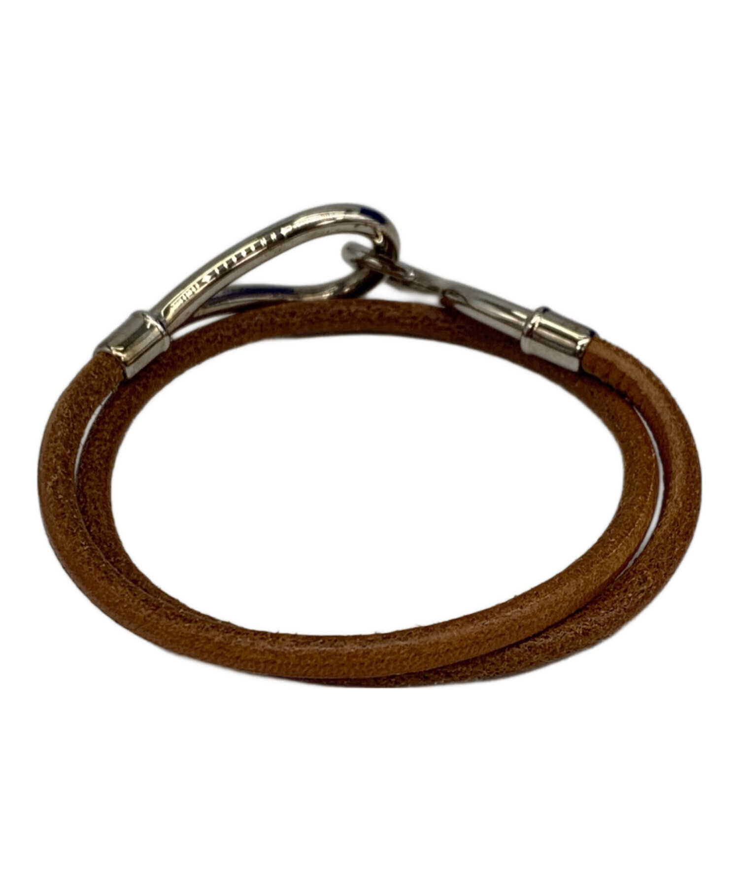 中古・古着通販】HERMES (エルメス) ジャンボブレスレット キャラメル