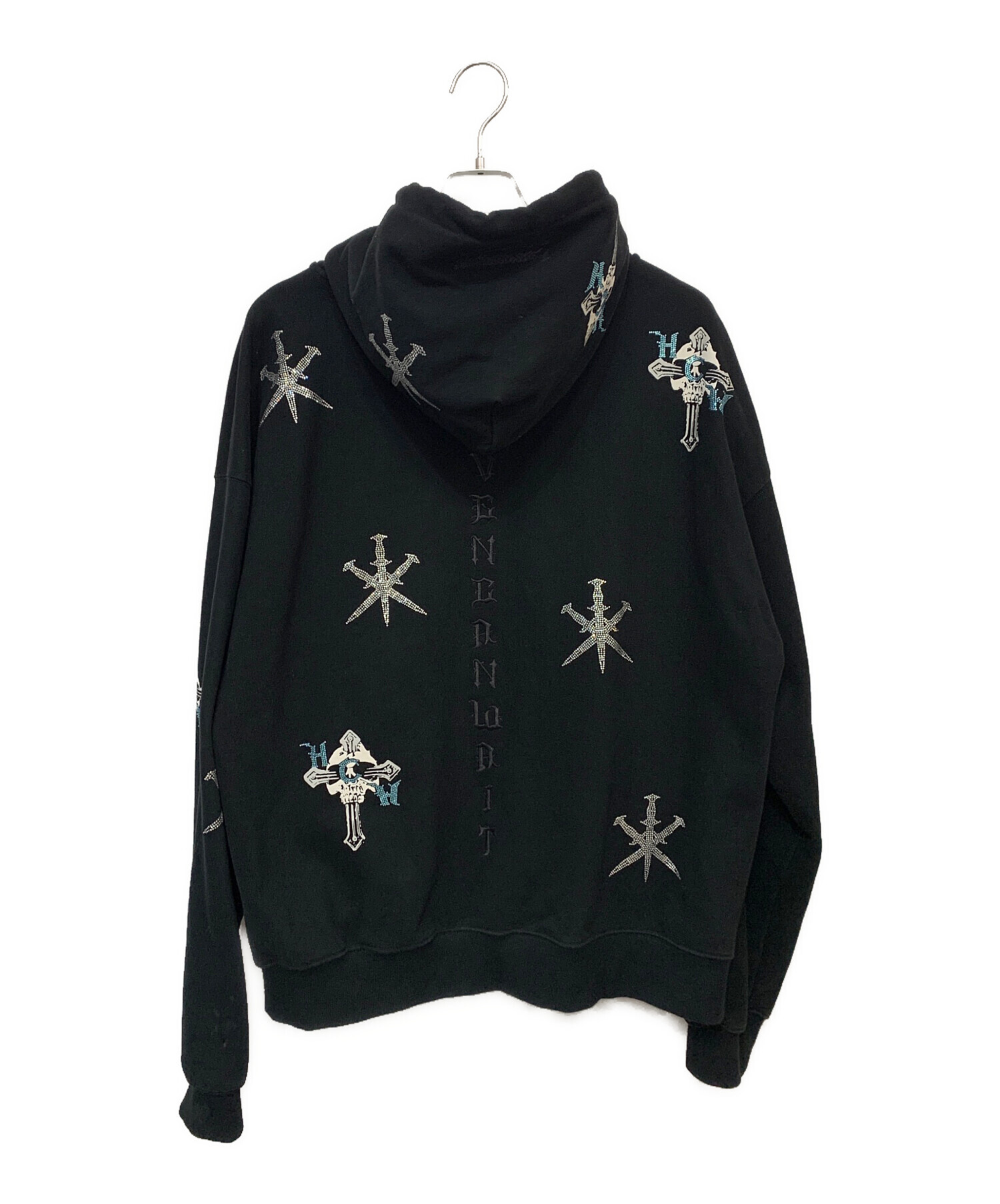 unknown×HCW コラボパーカー 中古・古着通販】unknown (アンノウン) HCW (ヘブンキャットウェイト