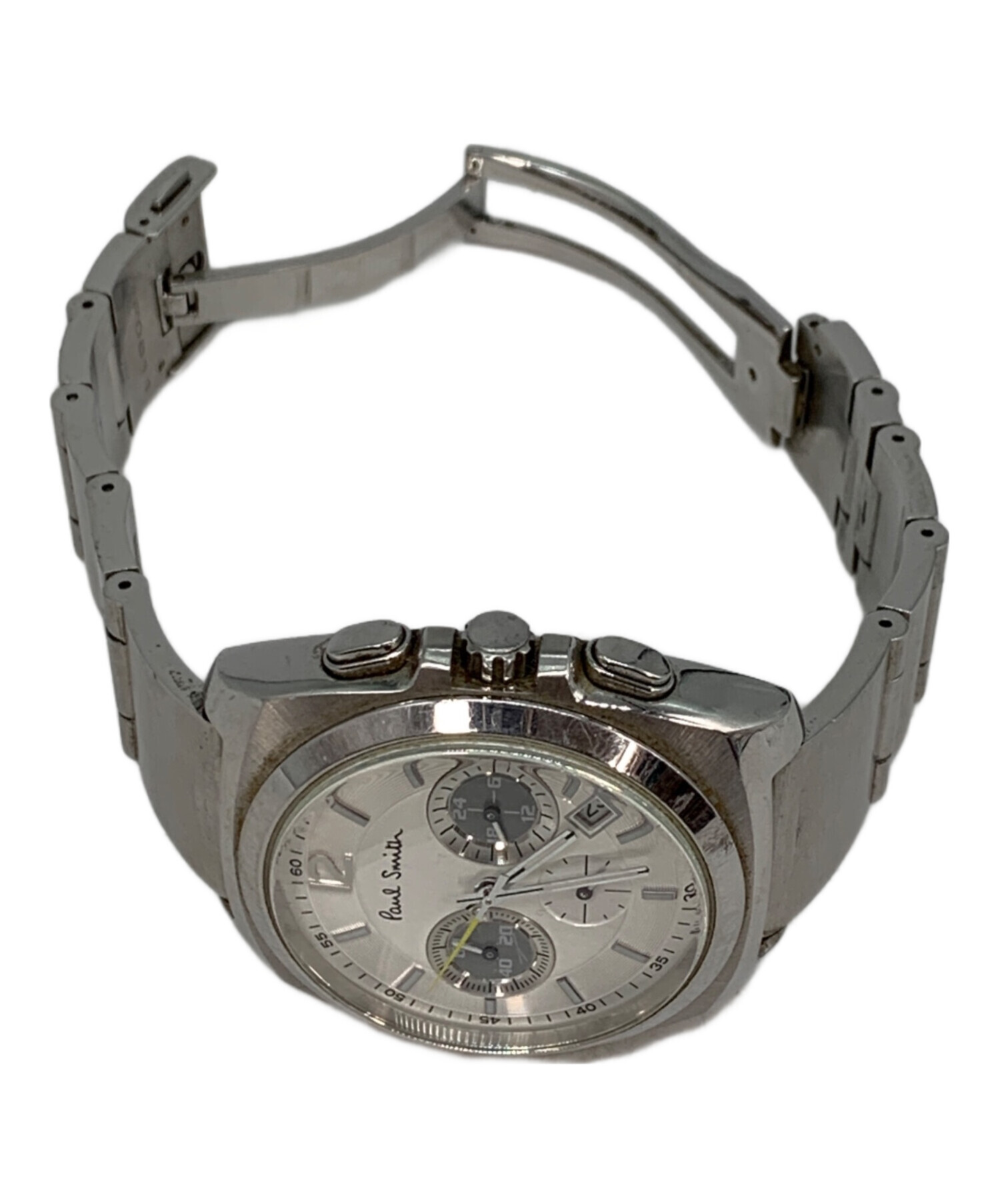 Paul Smith 腕時計 クォーツ クロノグラフ　中古品 中古・古着通販】Paul Smith (ポールスミス) クォーツ腕時計｜ブランド