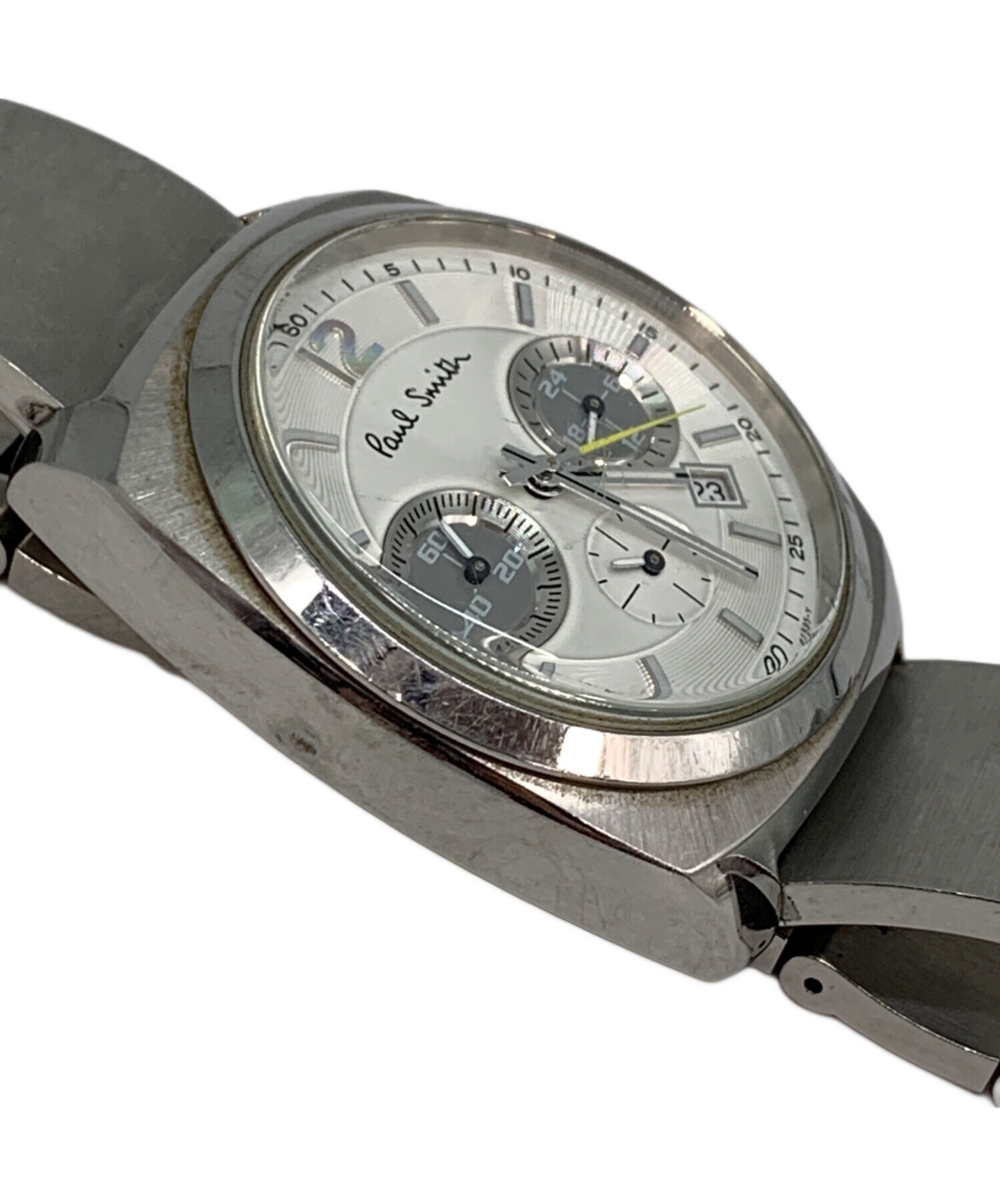 Paul Smith 腕時計 クォーツ クロノグラフ　中古品 中古・古着通販】Paul Smith (ポールスミス) クォーツ腕時計｜ブランド