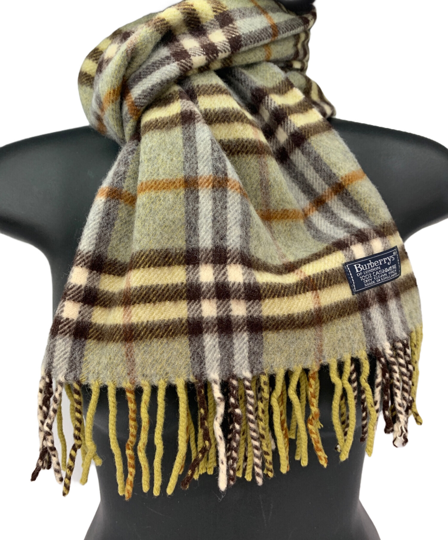 中古・古着通販】Burberry's (バーバリーズ) カシミアマフラー