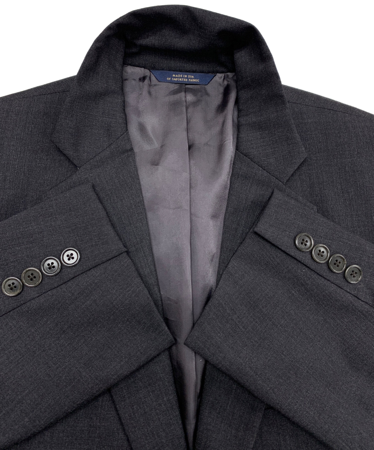 【未使用級】ブルックスブラザーズ テーラードジャケット マンテコ Lサイズ 中古・古着通販】BROOKS BROTHERS (ブルックスブラザーズ) USA製