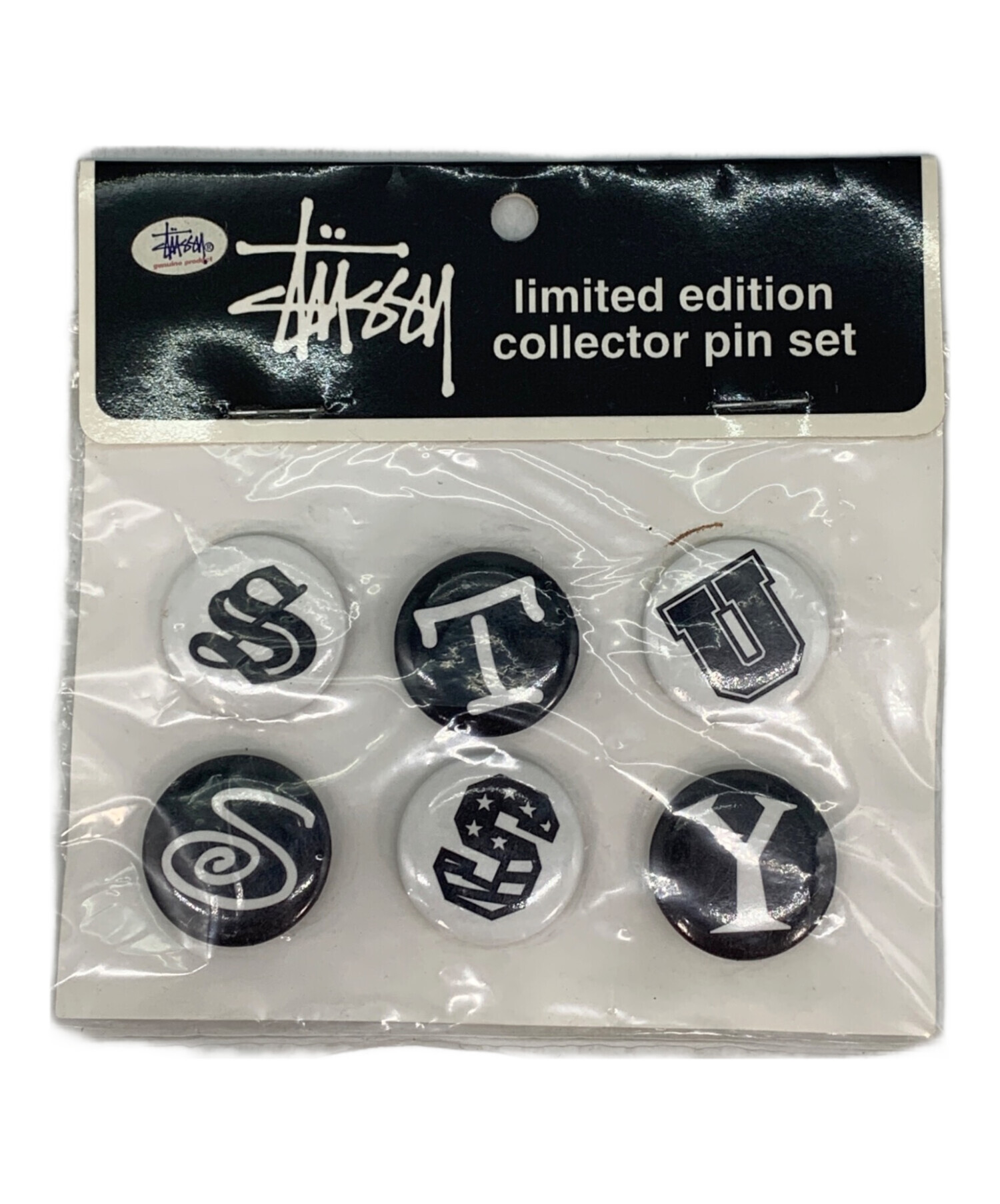 中古・古着通販】stussy (ステューシー) collector pin set 未使用品