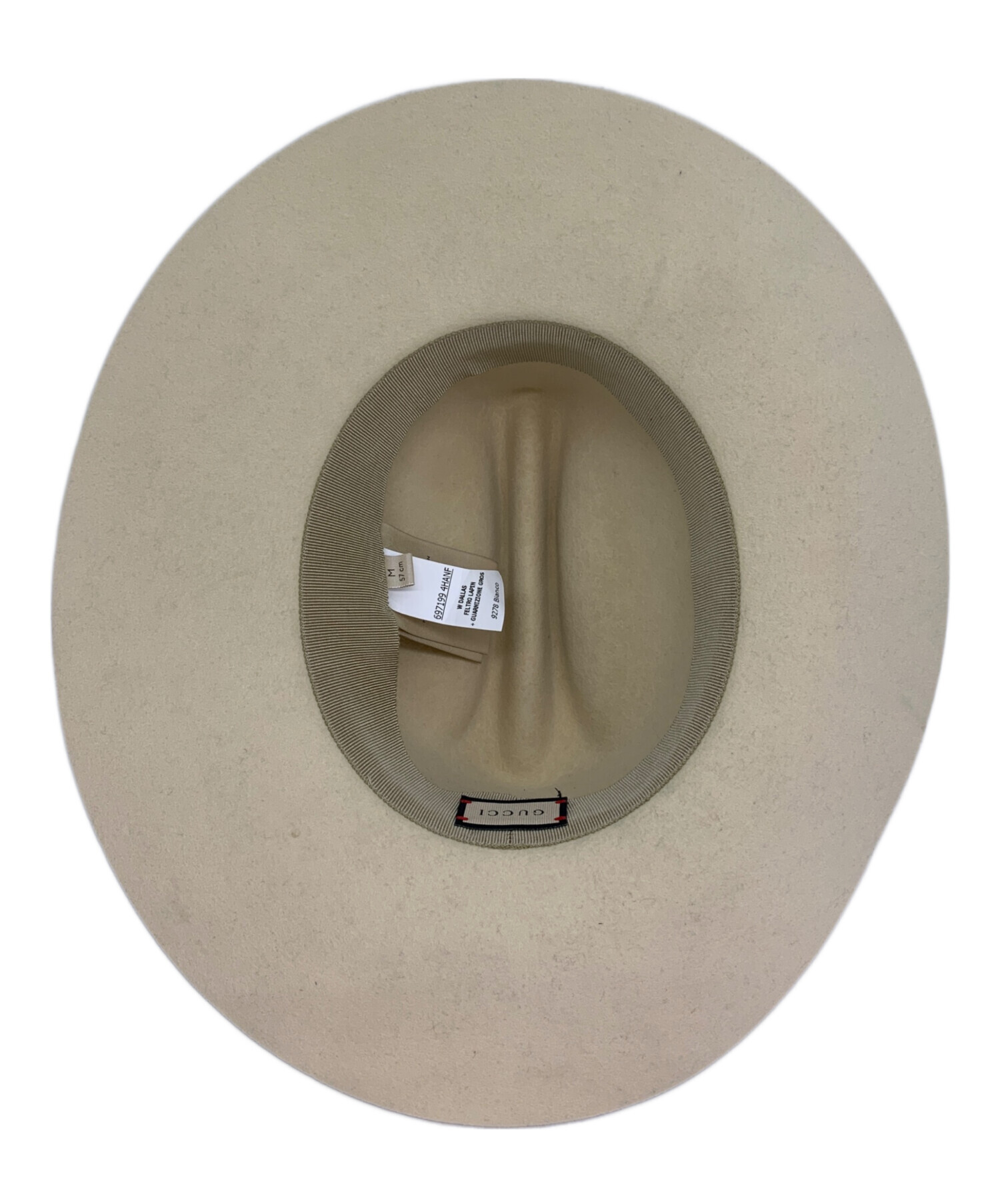 中古・古着通販】GUCCI (グッチ) テンガロハット ベージュ サイズ:57