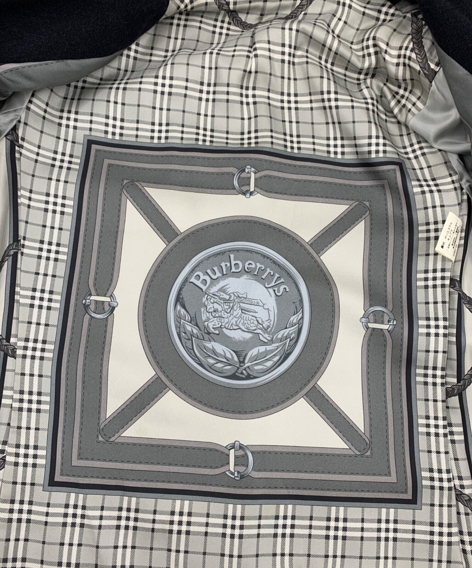 中古・古着通販】Burberry's (バーバリーズ) ウールコート ネイビー